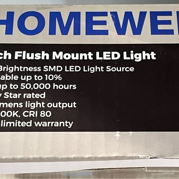 Homewell Flush Mount LED Light 10” Model #SP5627 - Picture 5 of 7
